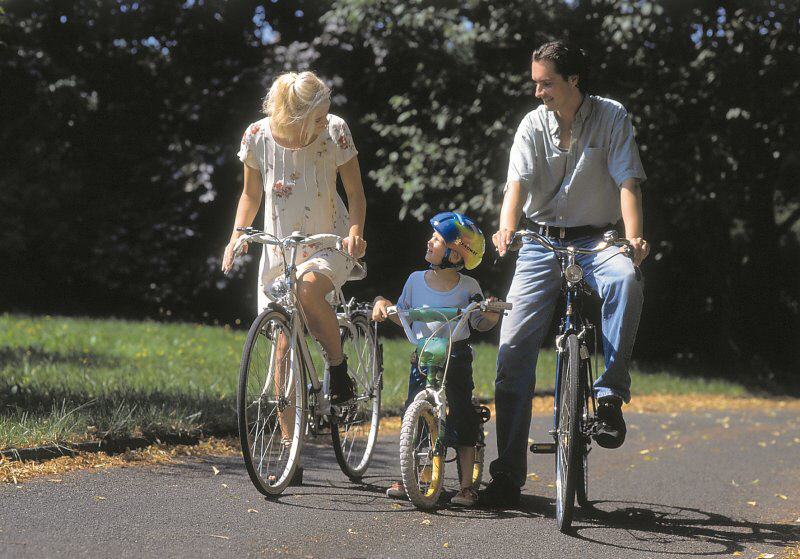Auch ein Paradies für Radfahrer